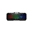 Teclado Gamer K-MEX Fusion Color KM-M712 RGB / Rainbow ABNT2 Preto