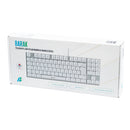 Teclado Mecânico Gamer A+Plus Barak Branco AP-KB-3883W Outemu