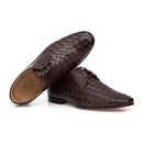 Sapato Masculino Derby Charm Amarrar Tressê