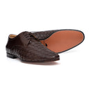 Sapato Masculino Derby Charm Amarrar Tressê