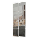 Conjunto 8 espelhos 36X32 E Fita 3m Herval