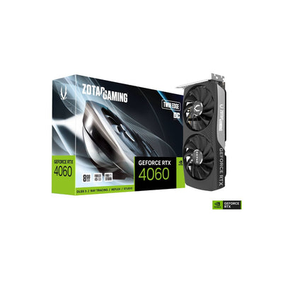 Placa de Vídeo Zotac RTX 4060 8GB Twin Edge OC GDDR6 DLSS 3 Ray Tracing